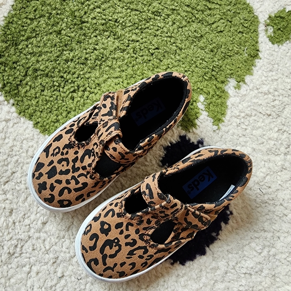 Keds Girls Leopard print shoes 6m